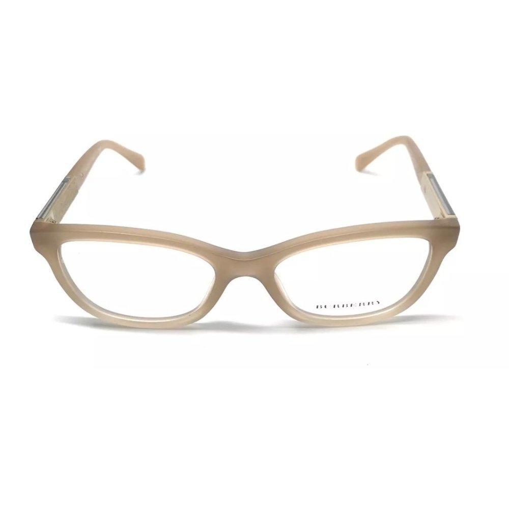 Burberry Unisex Beige Eyeglasses! - Picture 2 of 3
